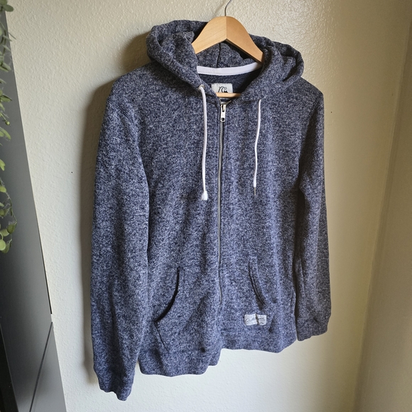 Quiksilver Keller Zip-Up Hoodie Jacket Size Medium - Picture 2 of 7